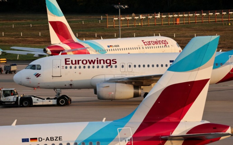 Eurowings otkazao 300 letova zbog štrajka pilota