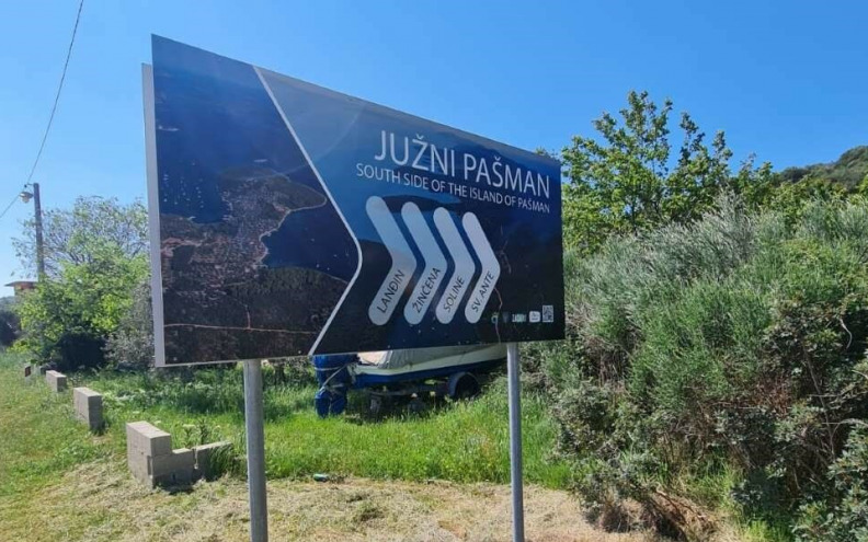 Nove panoramske table na južnom Pašmanu