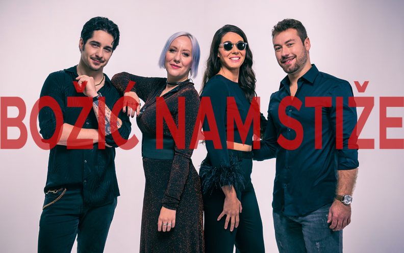 Nova božićna pjesma: Pjevaju Bernarda Brunović, Nina Kraljić, Roko Vušković i Igor Drvenkar