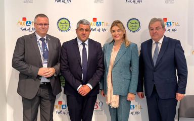 Hrvatski štand posjetio Zurab Pololikashvili, glavni tajnik UNWTO-a