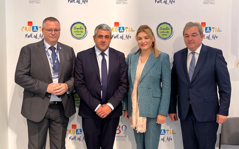 Hrvatski štand posjetio Zurab Pololikashvili, glavni tajnik UNWTO-a