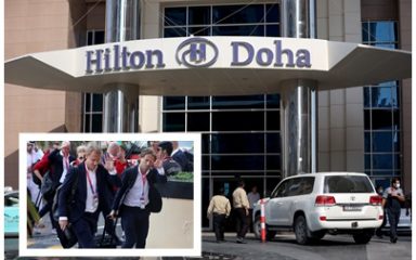 Hrvatski reprezentativci se smjestili u hotelu Hilton Doha i odmah krenuli na prvi katarski trening u kamp Al Ersal 3