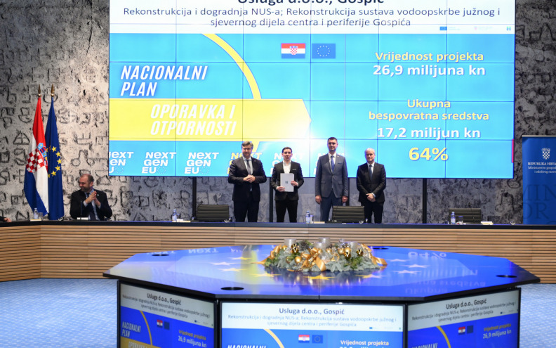Novim projektom smanjit će se gubici vode i poboljšati vodoopskrba šireg područja Gospića