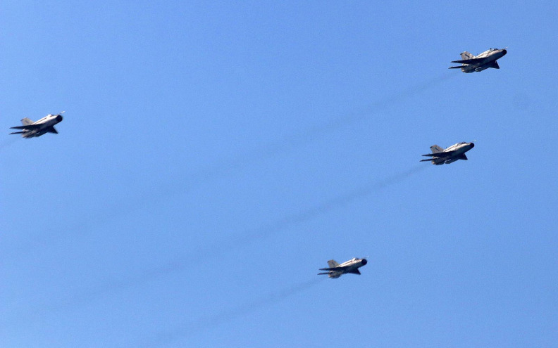 Oba pilota MiG-a 21 uspješno su katapultirana i prizemljena