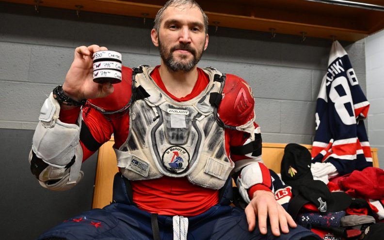 Alek Ovechkin postao treći igrač u povijesti NHL-a koji je stigao do brojke od 800 golova