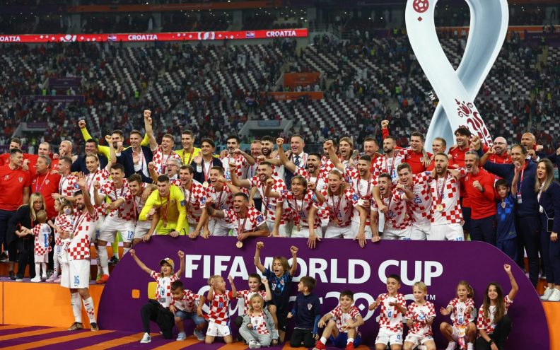 Čelnik Hrvatskog nogometnog saveza poslije osvajanja bronce: 