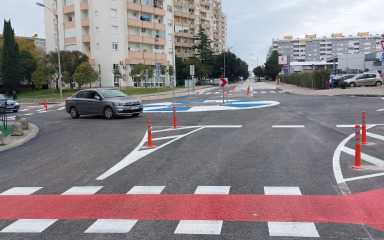 Dovršeni radovi na rekonstrukciji raskrižja ul. Bana Jelačića i Andrije Hebranga