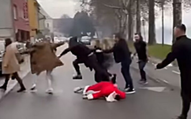 Policija utvrdila tko je pretukao Djeda Mraza, među njima i pripadnik Hrvatske vojske