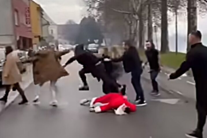Policija utvrdila tko je pretukao Djeda Mraza, među njima i pripadnik Hrvatske vojske