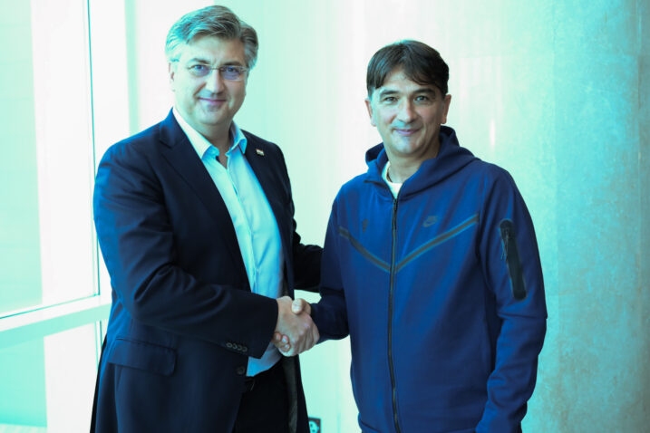 Plenković stigao u Katar i Vatrenima poželio sreću