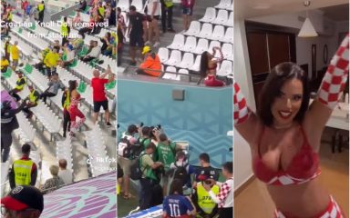 Ivanu Knoll zaštitari ispratili s tribina, a nakon utakmice “spustila” Brazilcima
