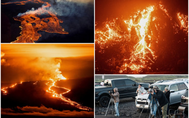 Pogledajte impresivne scene lave iz najvećeg aktivnog vulkana na svijetu