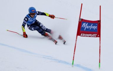 Mikaela Shiffrin postavila najbolje vrijeme nakon prve vožnje veleslaloma na Kronplatzu, Zrinka Ljutić 25.