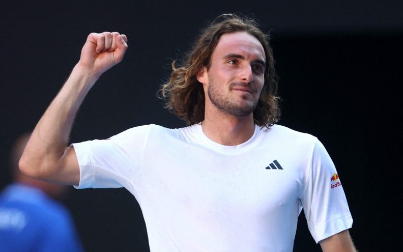 Tsitsipas svladao Rusa Hačanova za finale Australian Opena, Grk čeka Đokovića ili Paula