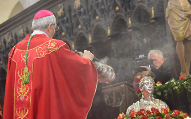 FOTO Mons. Puljić predvodio misno slavlje povodom svetkovine svete Stošije