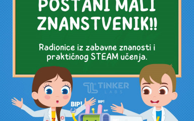 Tinker Labs i Narodni muzej organizaraju STEAM radionice za djecu