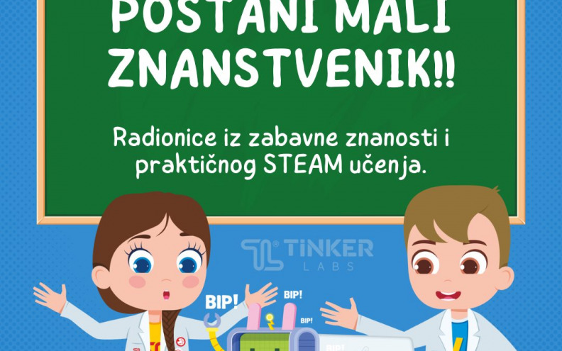Tinker Labs i Narodni muzej organizaraju STEAM radionice za djecu