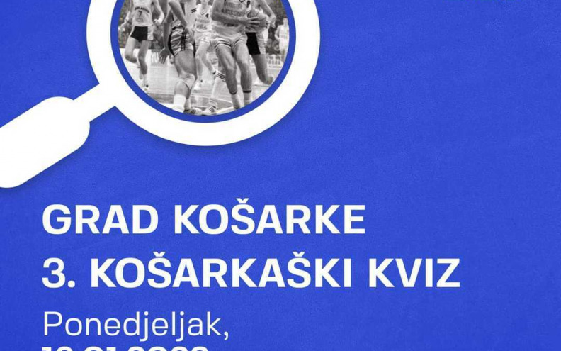 Udruga Grad košarke organizira kviz o košarci