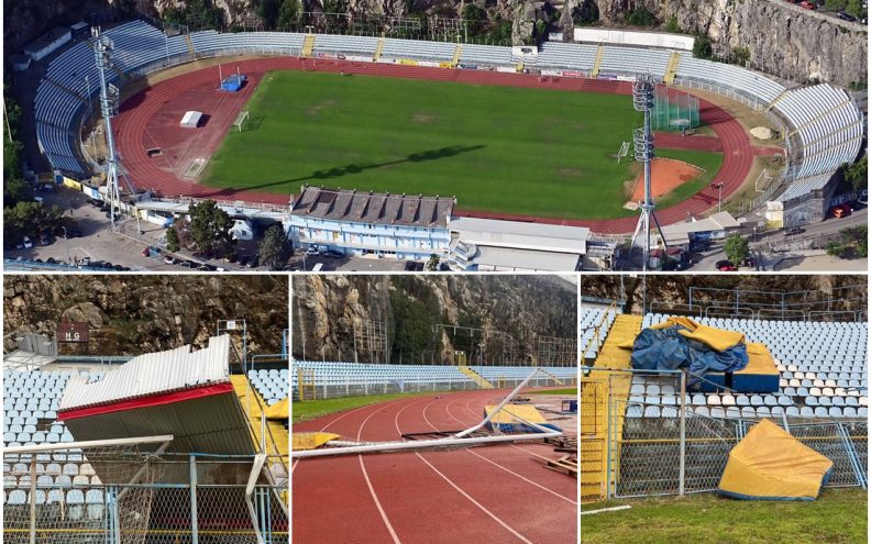 VIDEO Pogledajte na što sliči kultni nogometni stadion i dom riječkih atletičara nakon velike nevere