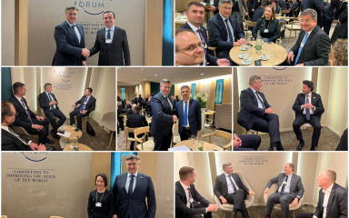 FOTO Plenković otišao u Davos, evo s kime se sve susreo