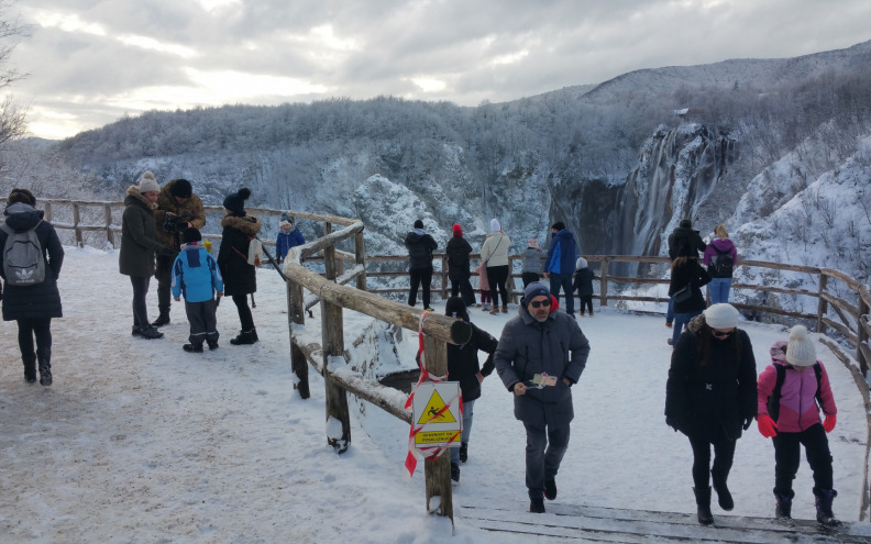 Odlični rezultati zimske sezone u NP Plitvička jezera