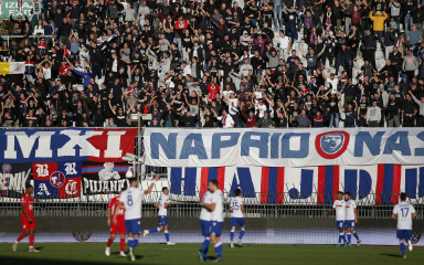 Hajduk tvrdi da je došlo do kršenja prava njihovih navijača u Šibeniku