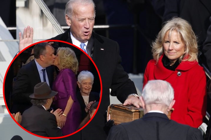 VIDEO Društvene mreže gore zbog poljupca Jill Biden i supruga Kamale Harris