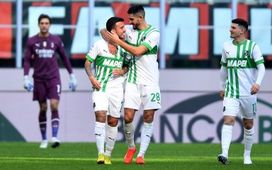 Erlićev Sassuolo odigrao neriješeno u Udinama, četiri pogotka pala u prvom dijelu