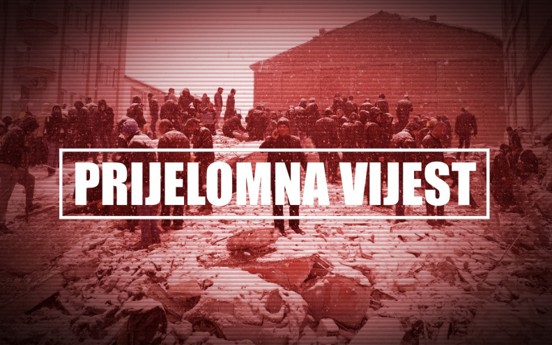 Novi katastrofalan potres jačine 7.7 po Richteru pogodio Tursku