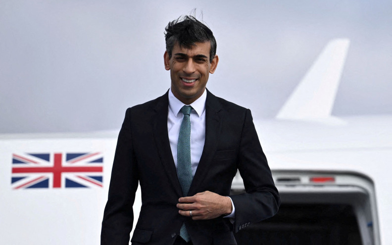 Rishi Sunak potvrdio da je Britanija spremna podržati slanje zrakoplova u Ukrajinu