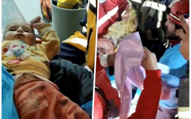 Sedmomjesečnog dječačića spasioci pronašli živog nakon skoro tjedan dana pod ruševinama!