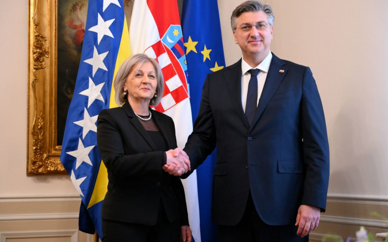 Plenković s Krišto dogovorio zajedničku sjednicu Vijeća ministara BiH i Vlade RH