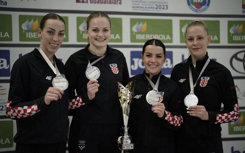 Hrvatska ženska reprezentacija u borbama osvojila europsko srebro u Guadalajari