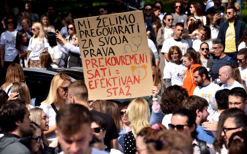 I zadarski liječnici putuju na subotnji prosvjed