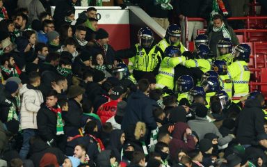 Širom Europe gorjele su baklje, policijske snage najviše posla imale su s navijačima Betisa na Old Traffordu