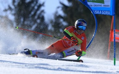Marco Odermatt najbrži nakon prve vožnje veleslaloma u Kranjskoj Gori, Filip Zubčić deveti