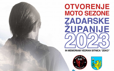 Defile “Otvorenje moto sezone Zadarske županije” posvećen Vedranu Sitnici