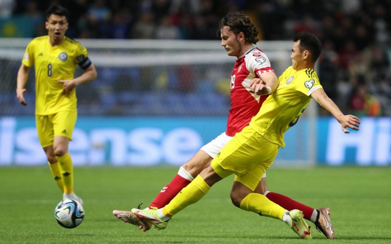 Kazahstan velikim preokretom uzeo tri boda protiv jake Danske, dva gola pala su u zadnjih pet minuta