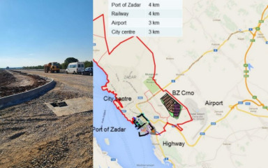 Grad Zadar traži zainteresirane za ulaganje u Gospodarsku zonu Crno