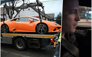 Srpska policija zaplijenila luksuzni auto bahatog sina Vučićevog kuma