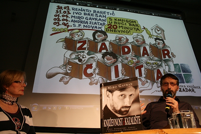 Gavran: Zadar ima sjajnu čitalačku publiku