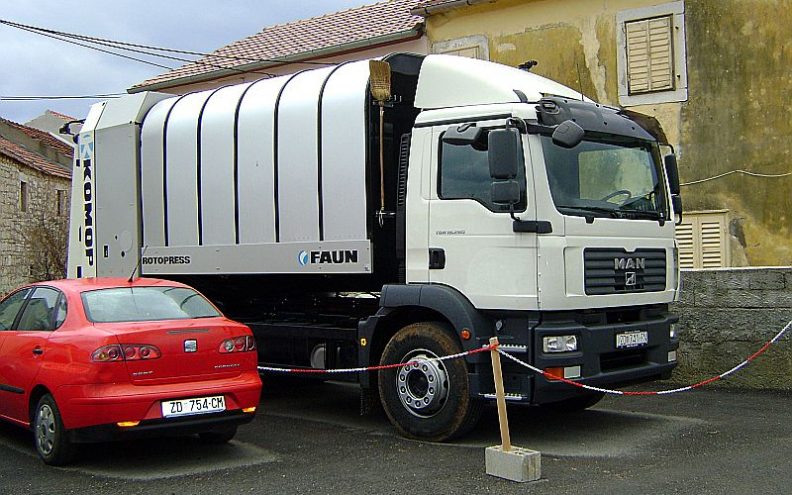 Specijalizirano vozilo za odvoz otpada