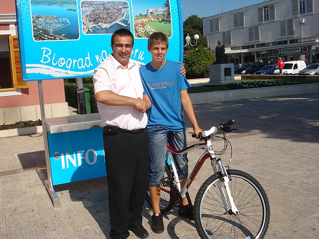 Ivan Dilber dobio bicikl