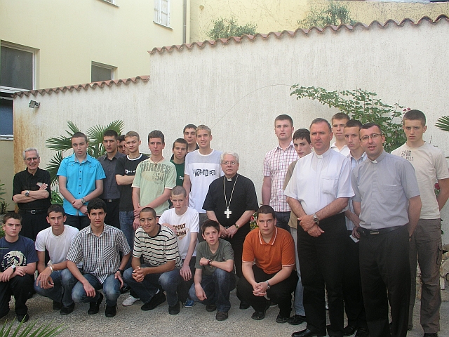 Apostolski nuncij posjetio zadarske sjemeništarce