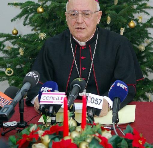 Božićna čestitka nadbiskupa Prenđe