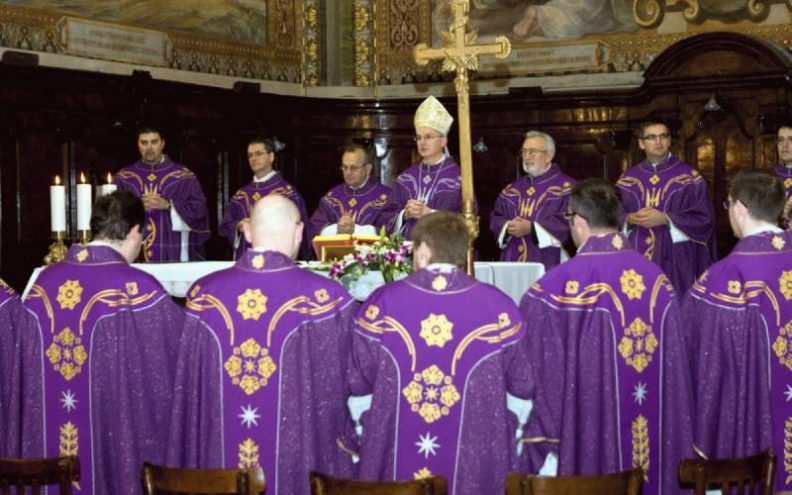 Misa zadušnica za nadbiskupa Prenđu u Rimu