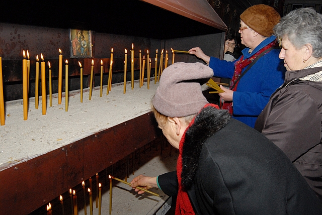 Molitva u pravoslavnoj crkvi Sv. Ilije