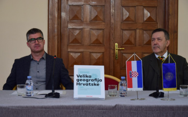 Predstavljena knjiga „Velika geografija Hrvatske: Povijesno – geografske odrednice razvoja Hrvatske”