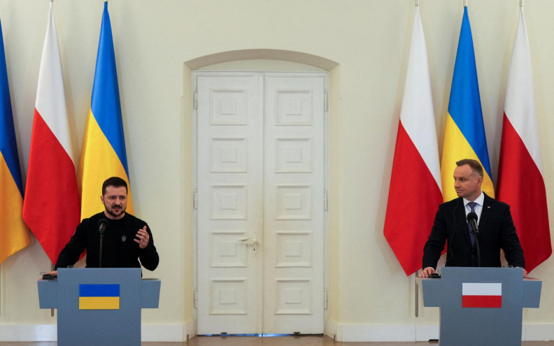 Zelenskij se sastao s poljskim predsjednikom Dudom u Varšavi