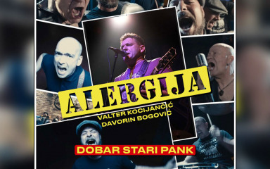 Zadarska Alergija u srijedu premijerno predstavlja singl »Dobar stari punk«